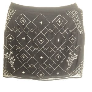 Short Beaded Skirt